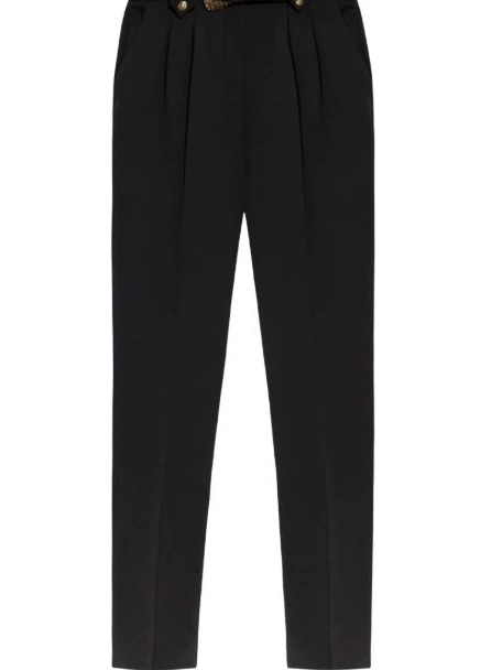 Affordable Jeans Versace belted Women trousers Couture tailored 0716